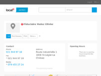 Fiduciaire Vodoz Olivier website screenshot