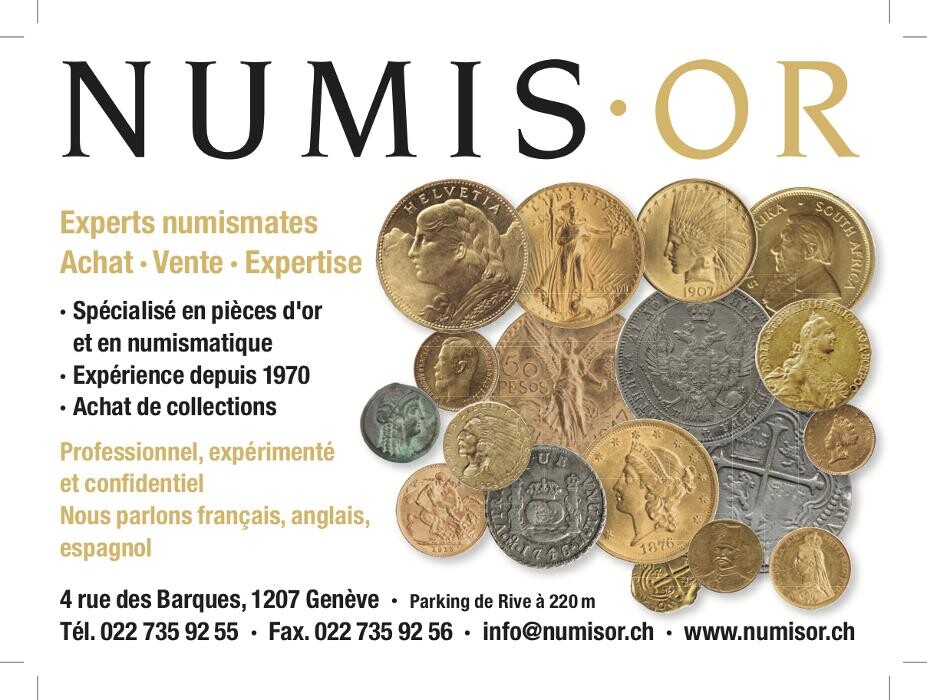 Bilder Numisor SA Genève