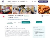 Website Screenshot ibis Baden Neuenhof