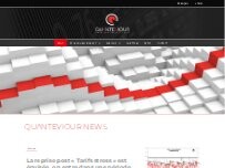 Website Screenshot Quanteviour SA