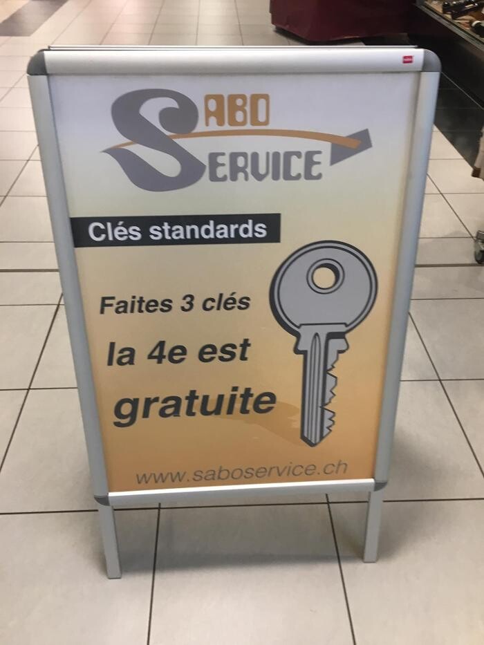 Bilder Sabo Service - Cordonnerie Genève