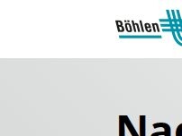 Website Screenshot Böhlen AG