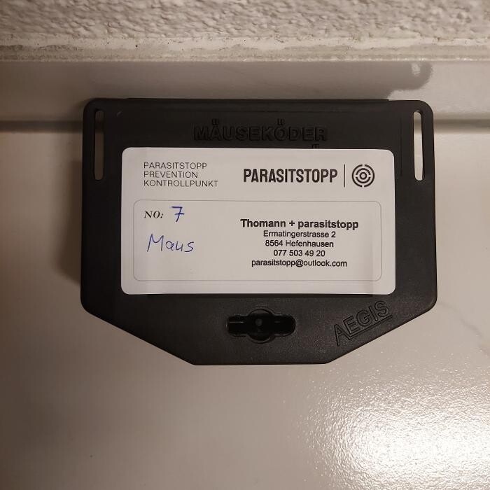 Bilder Thomann + parasitstopp