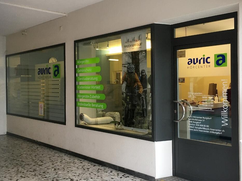 Bilder auric Hörcenter Burgdorf