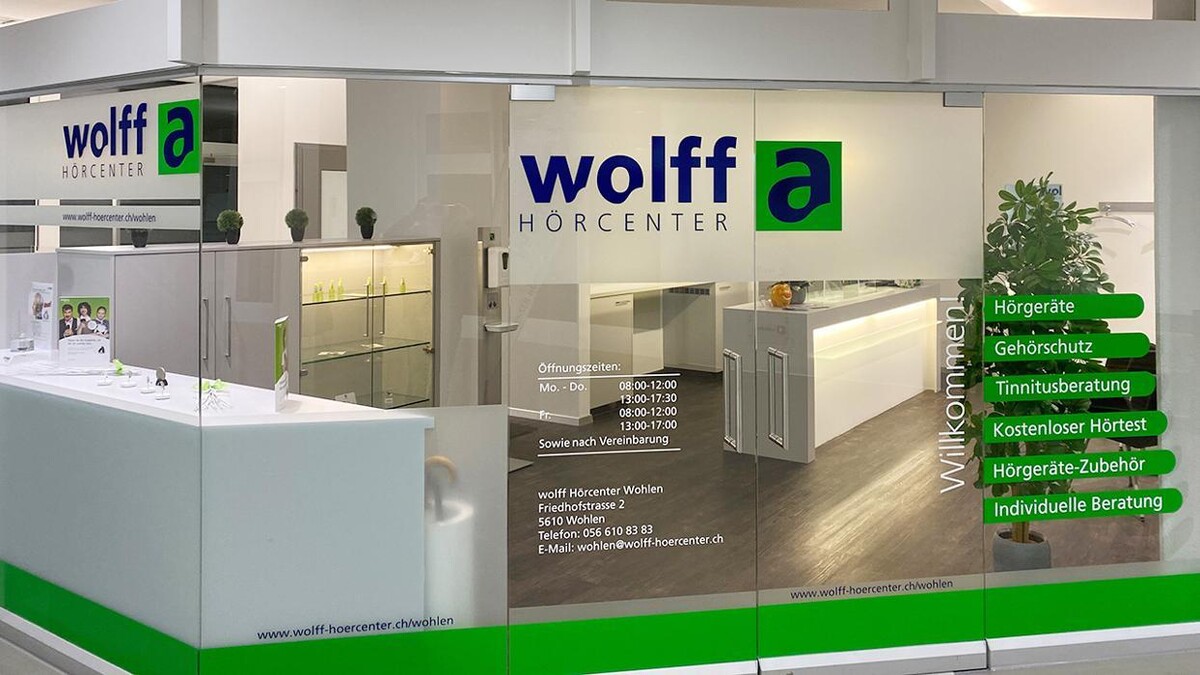 Bilder wolff Hörcenter Wohlen
