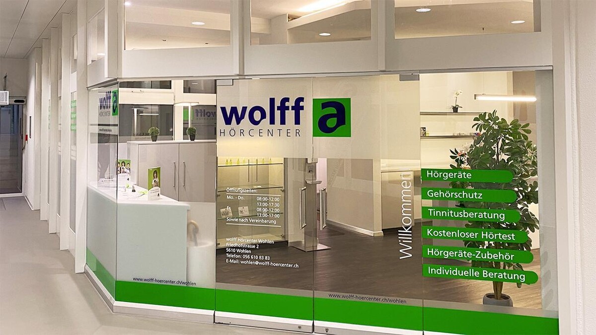 Bilder wolff Hörcenter Wohlen