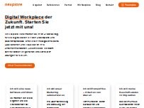 Website Screenshot Nexplore AG
