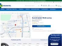 Website Screenshot Euromaster Petit-Lancy