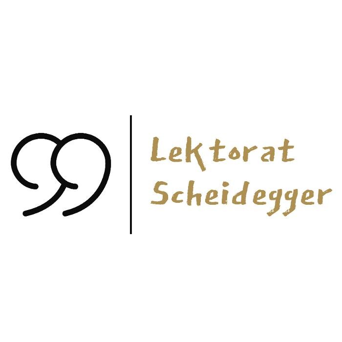 Lektorat Scheidegger Logo
