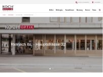 Website Screenshot Kochoptik Reinach