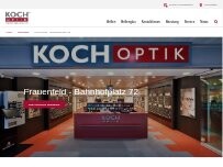 Website Screenshot Kochoptik Frauenfeld