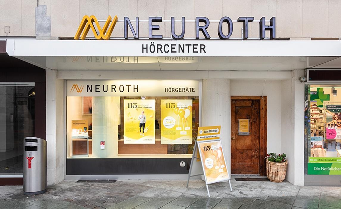 Bilder Neuroth Hörcenter AG - Hörgeräte und Gehörschutz