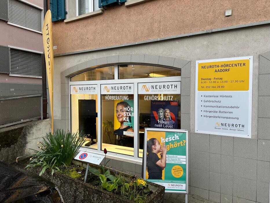 Bilder Neuroth Hörcenter AG - Hörgeräte und Gehörschutz