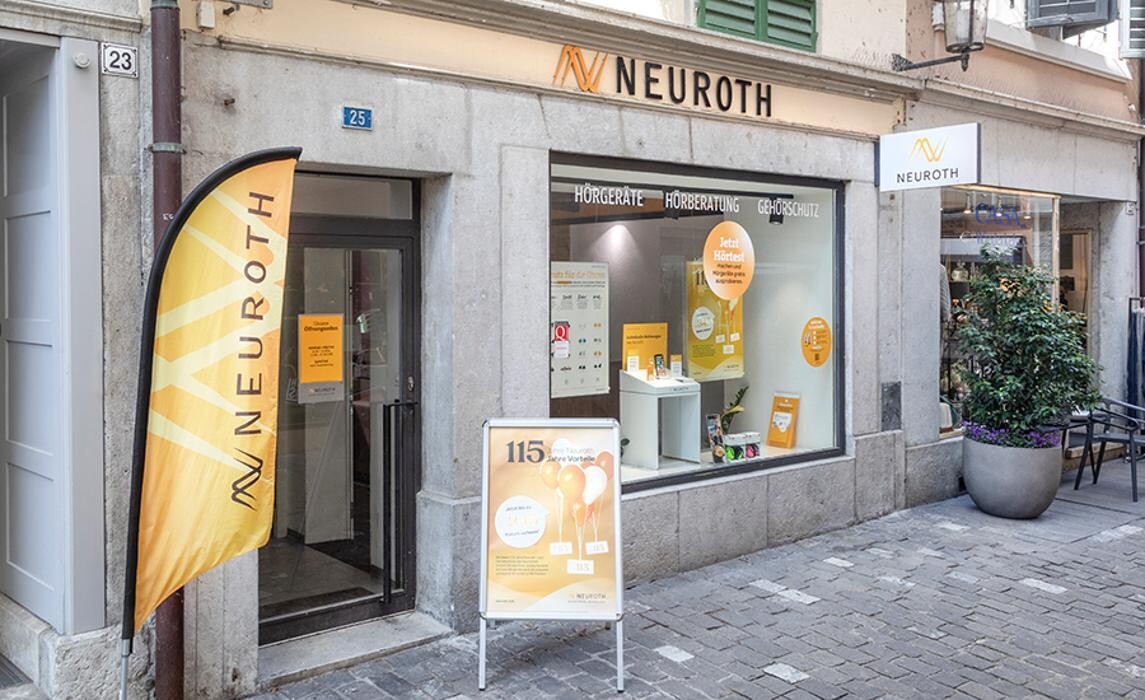 Bilder Neuroth Hörcenter AG - Hörgeräte und Gehörschutz