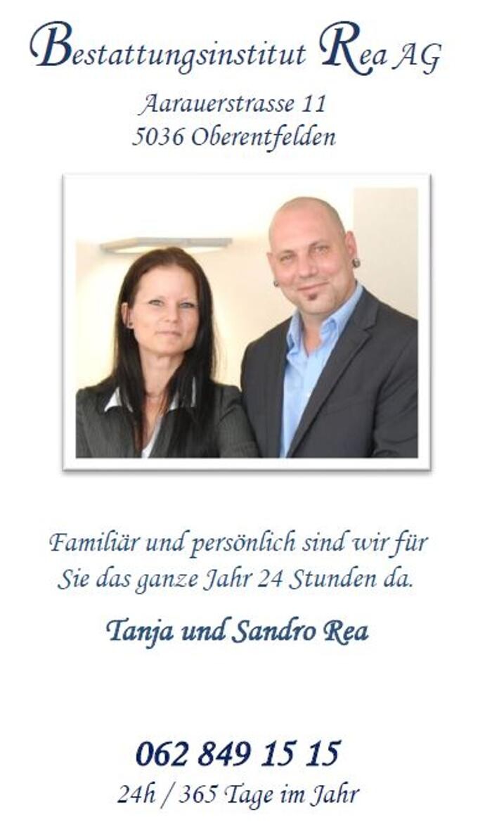 Bilder Bestattungsinstitut Rea AG