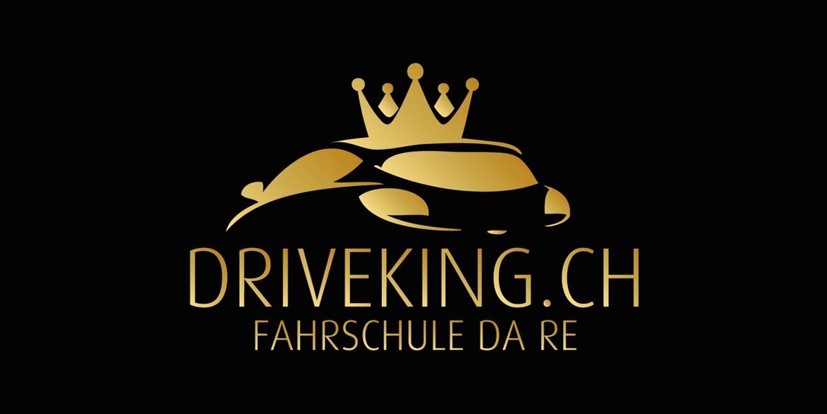 Driveking.ch Fahrschule und Taxi Logo