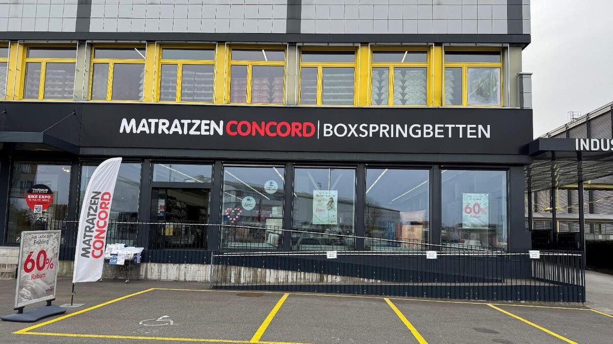 Bilder Matratzen Concord Filiale Langenthal