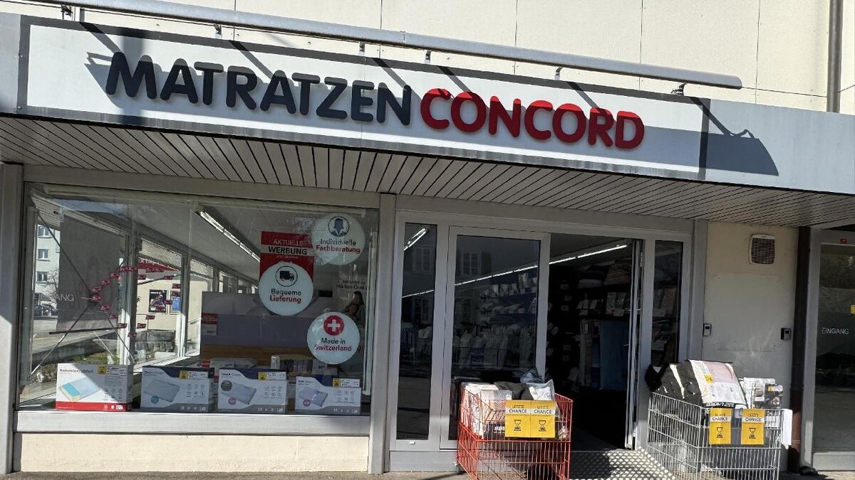 Bilder Matratzen Concord Filiale Solothurn