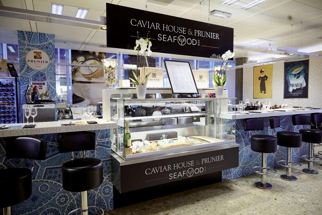 Bilder Caviar House & Prunier | Seafood Bar & Boutique | Aéroport Genève