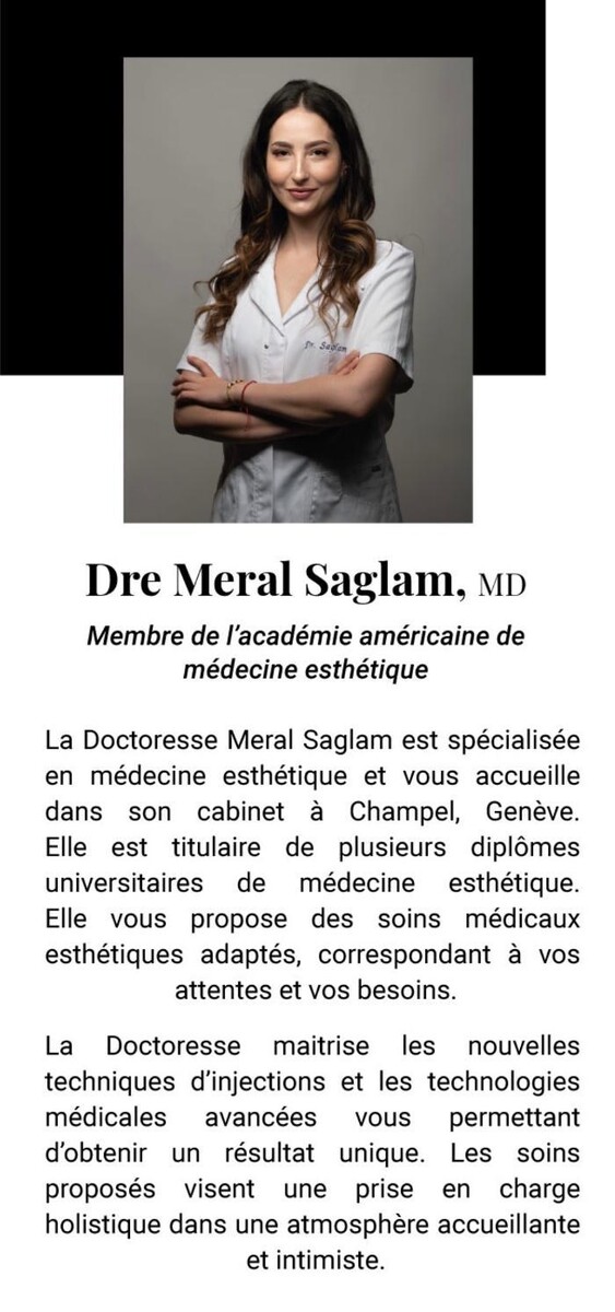 Bilder Dr Meral Saglam l Médecin Esthétique Genève