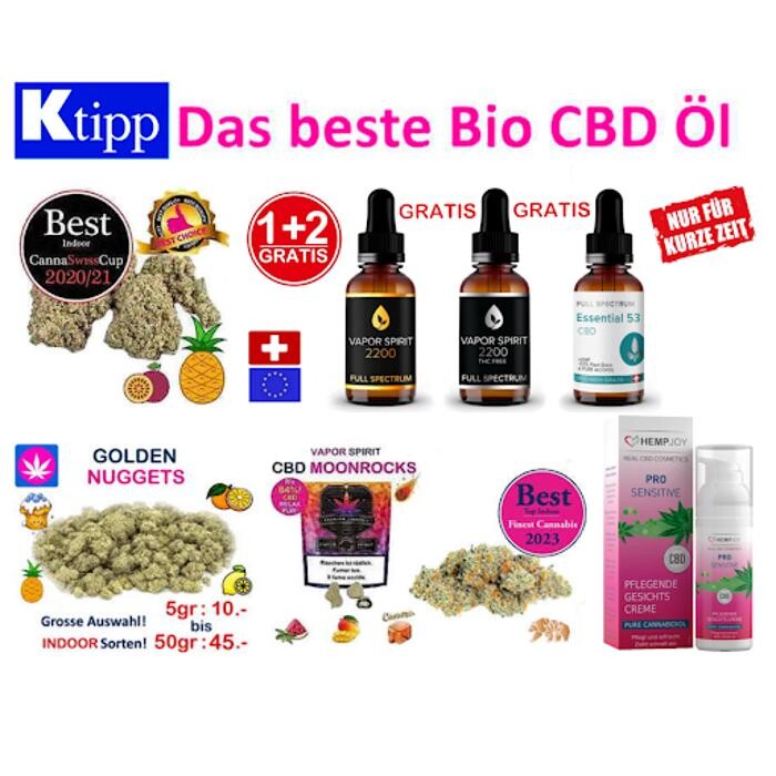 CBD Shop Vapor Spirit CBD kaufen CBD Öl CBD Blüten Logo