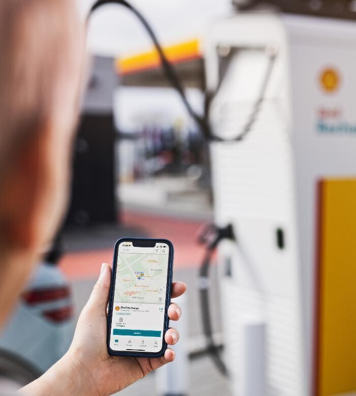Bilder Shell Recharge Charging Station