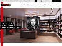 Website Screenshot GIDOR Coiffure (Genf Cornavin SBB)