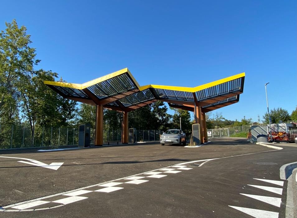 Bilder Fastned Charging Station