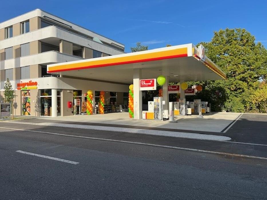 Bilder Migrol Service mit Shell-Treibstoff