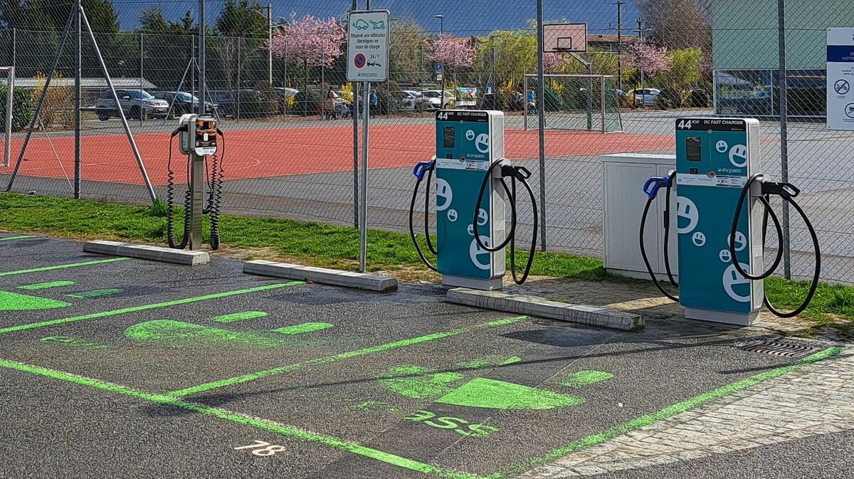 Bilder Shell Recharge Charging Station