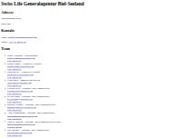 Website Screenshot Swiss Life Generalagentur Biel-Seeland