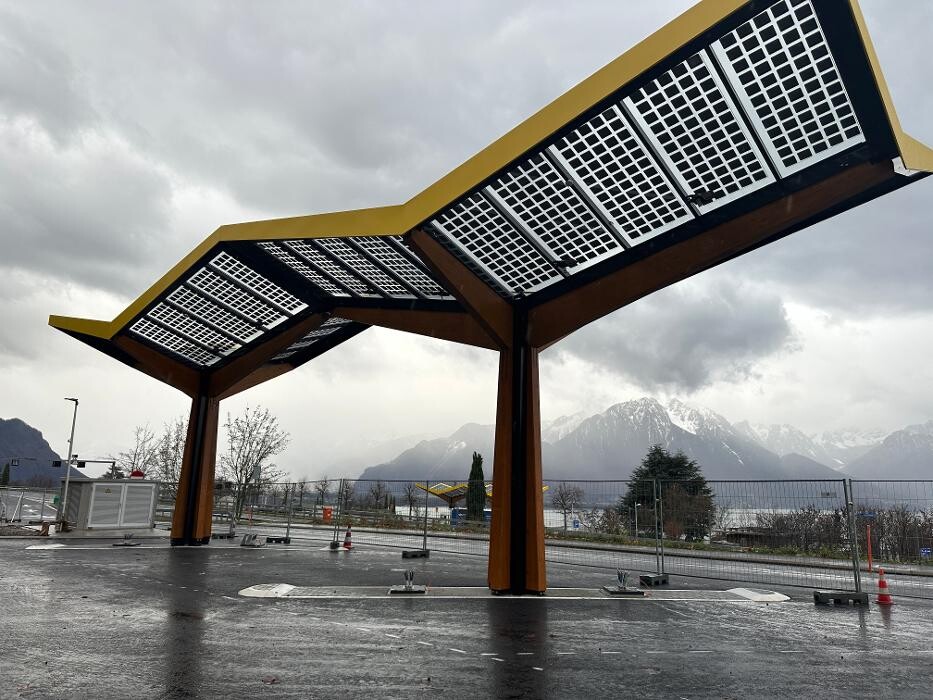 Bilder Fastned Charging Station