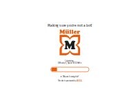 Website Screenshot Müller