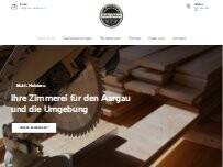 Website Screenshot M.&S. Holzbau