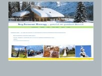 Website Screenshot Restaurant Winteregg