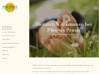 Website Screenshot PHOENIX Praxis und Schule