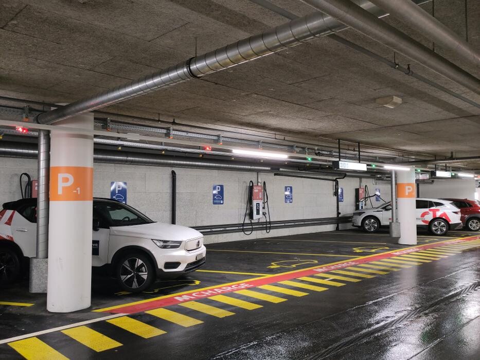 Bilder Migrol Charging Station