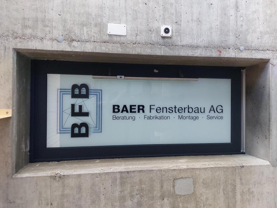 Bilder BAER Fensterbau AG