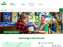 Website Screenshot Centre Agro de Cornaux