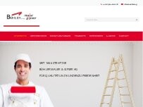 Website Screenshot Bühler Maler & Gipser AG