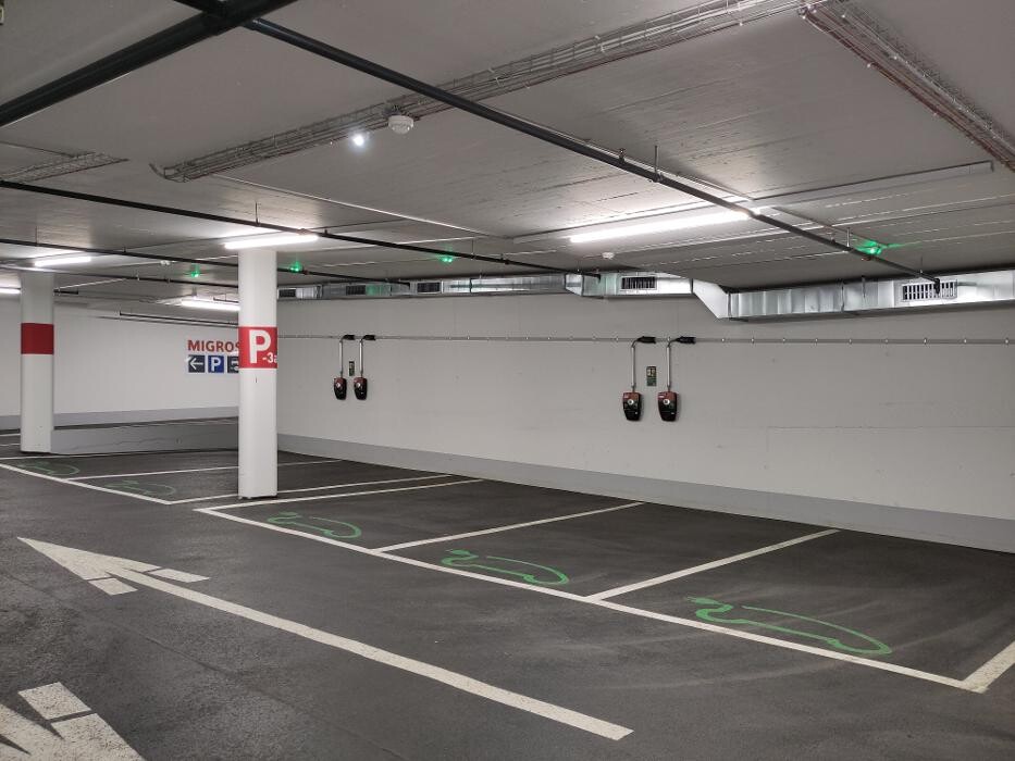Bilder Migrol Charging Station