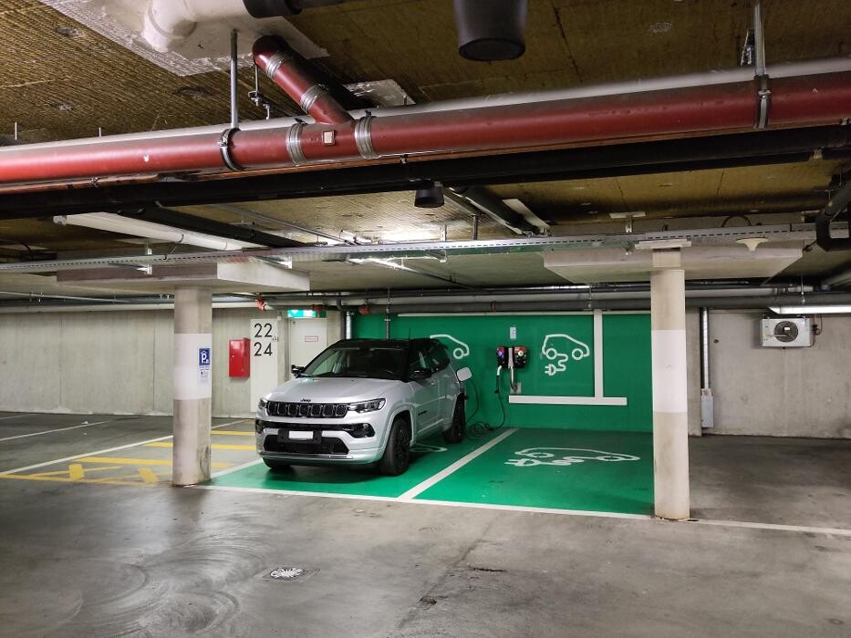Bilder Migrol Charging Station