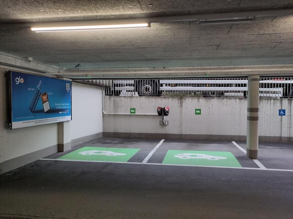 Bilder Migrol Charging Station