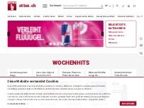 Website Screenshot OTTO'S Beauty Shop St. Gallen