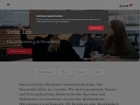 Website Screenshot Thomas Doy - Finanzberater bei Swiss Life Select