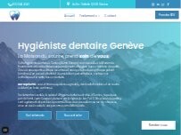Website Screenshot La maison du sourire- Hygiéniste dentaire Geneve