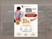 Website Screenshot Impuls - TCM Zentrum am Bellevue