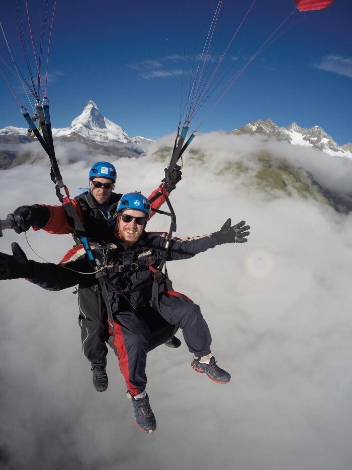 Bilder Matterhorn Paragliding
