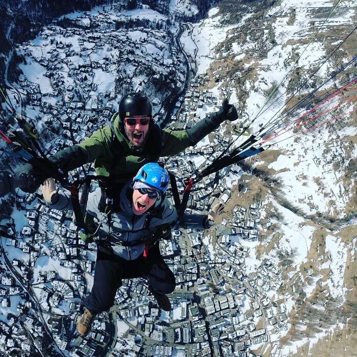 Bilder Matterhorn Paragliding