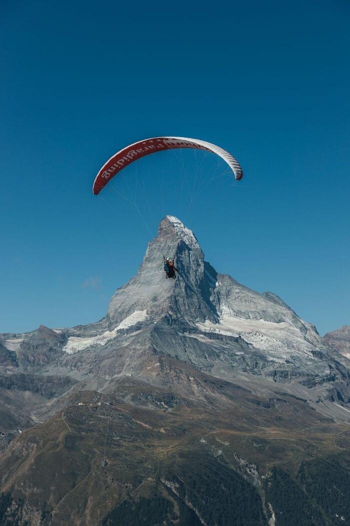Bilder Matterhorn Paragliding